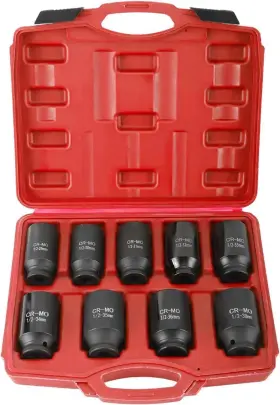 BT0110A BTSHUB Drive Spindle Axle Nut Impact Socket Set