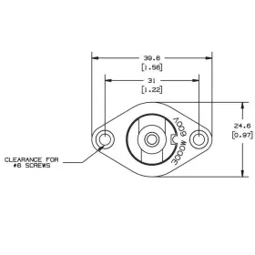 R7S-FM-SOCKET BULBAMERICA Rsc Lamp Holder Ceramic Front Mont #3