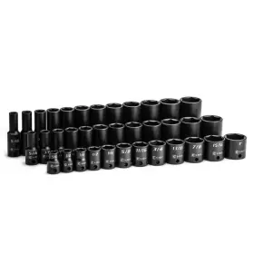 445008284244 CAPRI TOOLS Drive Shallow Semi Impact Socket Set