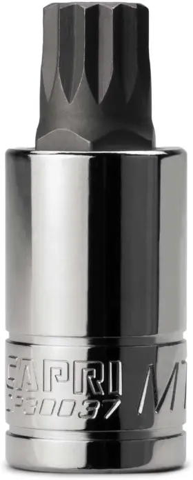 30037 CAPRI TOOLS Xzn Triple Square Bit Socket Drive