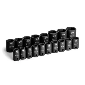 886352550925 CAPRI TOOLS Drive Shallow Impact Socket Set