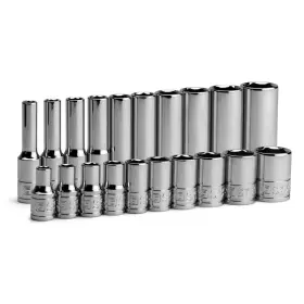 B08R8247CX CAPRI TOOLS Drive Socket Set Shallow