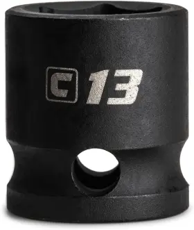 CP-53433 CAPRI TOOLS Stubby Impact Socket Drive Point