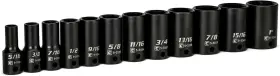 CP53000-12SX CAPRI TOOLS Drive Semi Impact Sockets Set