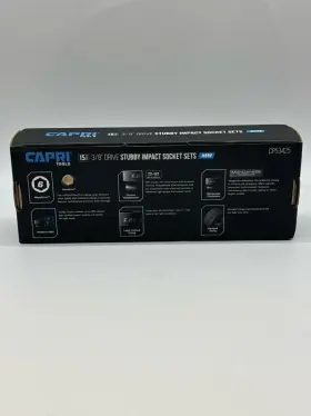 CP53425 CAPRI TOOLS Drive Stubby Impact Socket Set #2