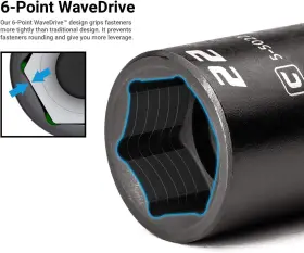 CP55000-8JMD CAPRI TOOLS Drive Impact Socket Set #2