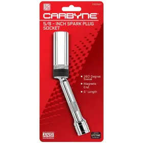 601707384617 CARBYNE Spark Plug Socket Magnetic Swivel Drive