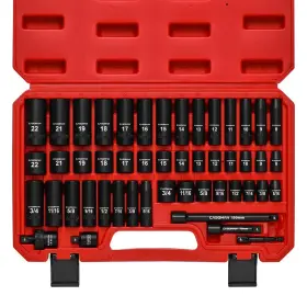 B07RGBXTQ2 CASOMAN Drive Impact Socket Set