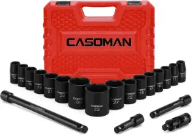 CS-035 CASOMAN Drive Shallow Impact Socket