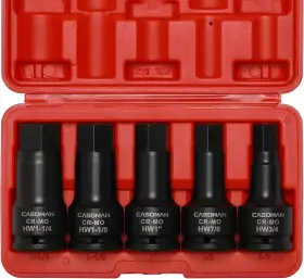 CS-222 CASOMAN Drive Impact Hex Driver Set
