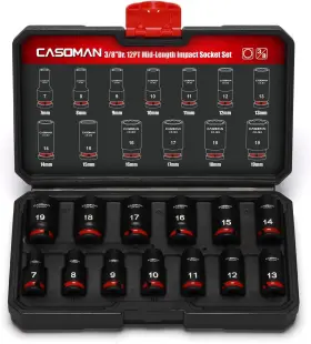 CS-475 CASOMAN Drive Impact Socket Set