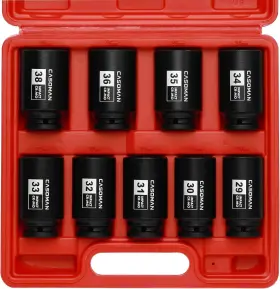 CS038 CASOMAN Socket Set Drive Spindle Axle Nut