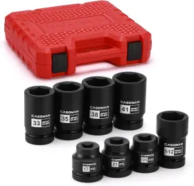 CS408 CASOMAN Drive Impact Socket Set