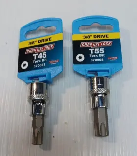 370908 CHANNEL LOCK Torx Socket Bit Drive