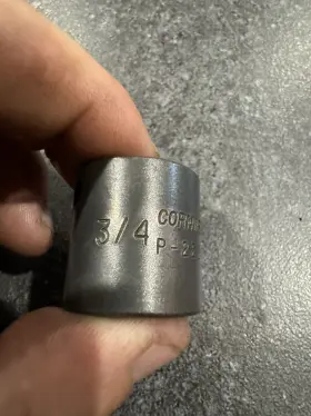 P-2224 CORNWELL Impact Socket Drive Point Shallow #2