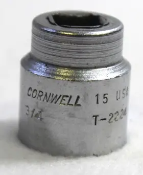 T-2224 CORNWELL Tools Drive Socket Shallow Point #2