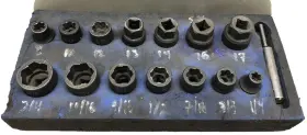 CTGBE15ST CORNWELL TOOLS Drive Bolt Extractor Set