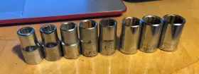 099575390210 CRAFTSMAN Drive Point Sockets