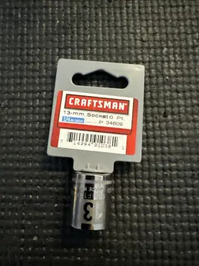 34609 CRAFTSMAN Sears Drive Shallow Point Socket Nos