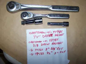 44985-43784 CRAFTSMAN Ratchets Drive Forged