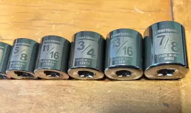45824 CRAFTSMAN Drive Socket Set #2