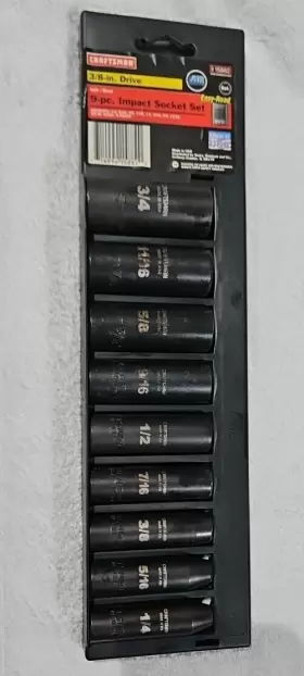 714994158820 CRAFTSMAN Impact Socket Set Drive