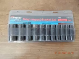 918666 CRAFTSMAN Drive Standard Impact Socket Set Air