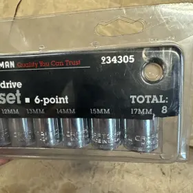 934305 CRAFTSMAN Drive Socket Set #3