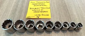 23119 CRAFTSMAN/CRAFTSMAN INDUSTRIAL Set Drive Sockets