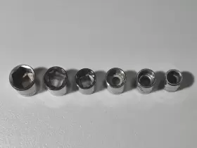 Craftsman Thorsen 19MM 17MM 15MM 14MM 13MM 6X Lot Of 3/8 Inch
