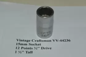 VV-44236 CRAFTSMAN Socket Drive Points