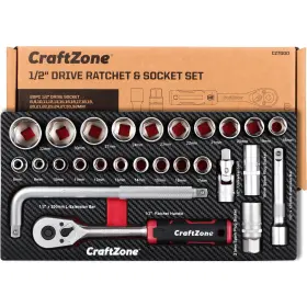 CZ7000 CRAFTZONE Socket Drive Combination Wrench Set