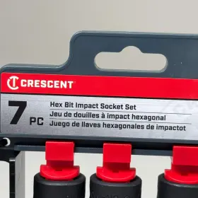 037103309839 CRESCENT Point Hex Bit Socket Set Cimbs #2