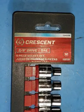 CSAS4M CRESCENT Socket Set Drive #2