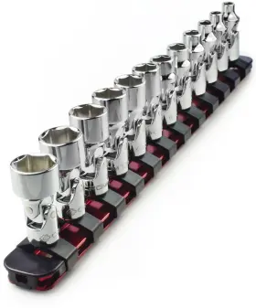 11001 CROM Flex Socket Set Drive Swivel Socke