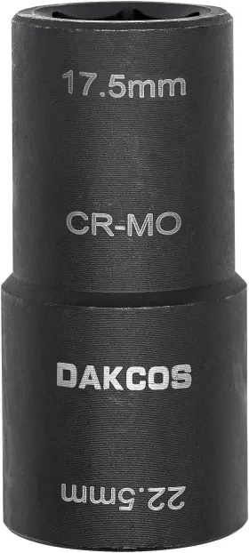 KSS03-US DAKCOS Drive Impact Lug Nut Socket Half Lu