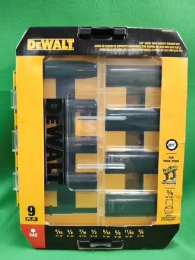 DWAFSFSET9 DEWALT Drive Impact Socket Set