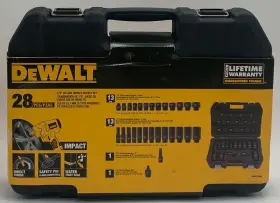 DWMT19244 DEWALT Drive Impact Socket Set