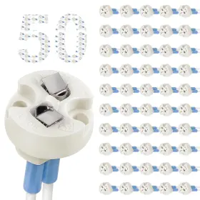 B073FCXLX8 DICUNO Pin Ceramic Base Socket Halogen Led Bu
