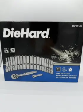 DHP55145 DIEHARD Drive Ratchet Socket Set