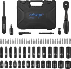DISEN-64TTZT DISEN Drive Socket Bits Ratchet Wrench