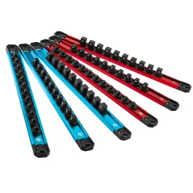 406094 DURATECH Magnetic Socket Organizers Set Rail Holder
