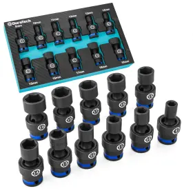 6931213200427 DURATECH Drive Impact Joint Socket Set Swivel