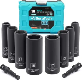 DTIMSS10MA DURATECH Drive Impact Socket Set