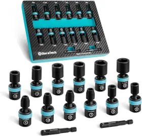 DTISSS014 DURATECH Drive Impact Joint Socket Set Swivel
