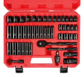 EC024 EACELIY Socket Set Drive Impact Shallow