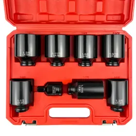EY011 EACELIY Axle Nut Socket Drive Spindle Wheel Socke Set