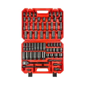 EY013 EACELIY Drive Impact Socket Set Steel Point