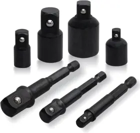 858574007563 EFFICERE Socket Conversion Adapter Ratchet Kit