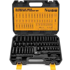 E70062 ELEAD Drive Impact Socket Set Shallow Metr